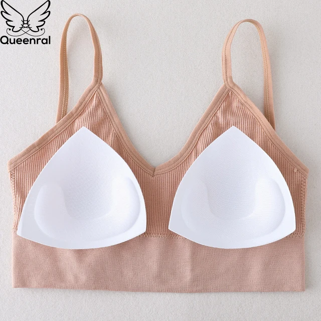 2 Pcs Seamless Bra U Type Intimates Women's Women's Clothing