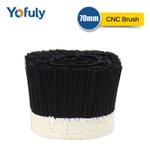 1 м х 70 мм щетка пылесос гравировальный станок пылезащитный чехол для ЧПУ для двигателя шпинделя
