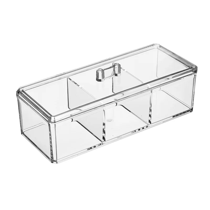 

Make Up Organizer Jewlry Storage Box with Destproof Cover Plastic Storage Container