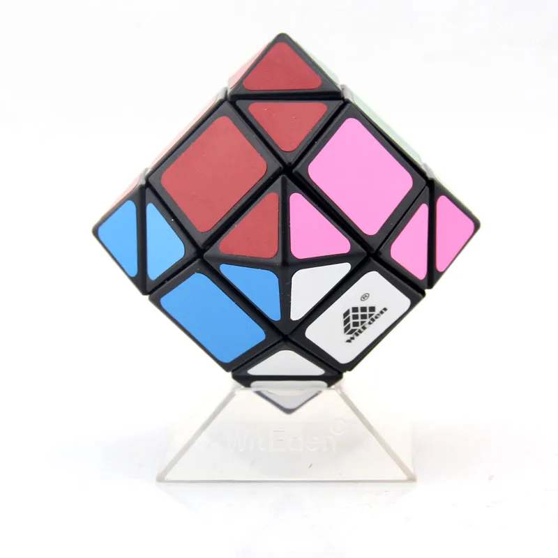 Высококачественный микс Icosahedron, волшебный куб, головоломка, Нео скорость, рождественский подарок, идеи, детские игрушки для детей - Цвет: black