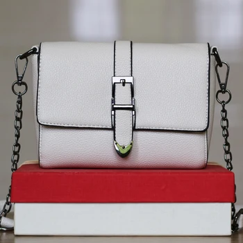 

2020 New High Quality Genuine Leather Handbags Fashion Casual Chain Shoulder Messenger Bags Women Purse and Handbags Sac A Main