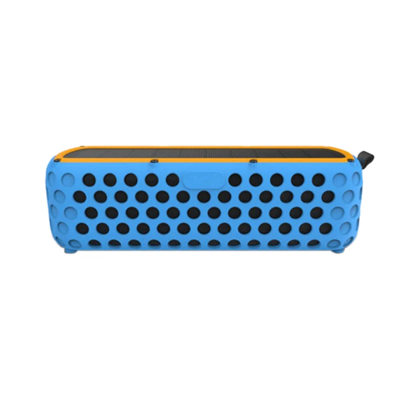 Портативный IPX5 Водонепроницаемый Солнечный Bluetooth динамик с светодиодный светильник и встроенный микрофон совместим с IPhone samsung и смарт-устройств