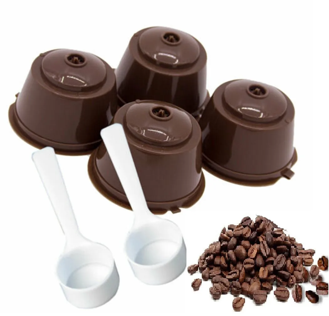 4pcs Coffee Capsule Cup Reusable 5.5*5 