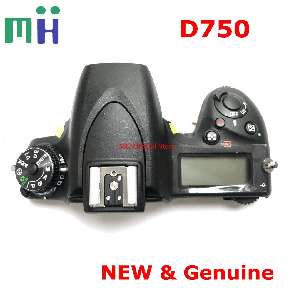 New For Nikon D750 Top Cover Shell Case Unit With Top Lcd Flash Board