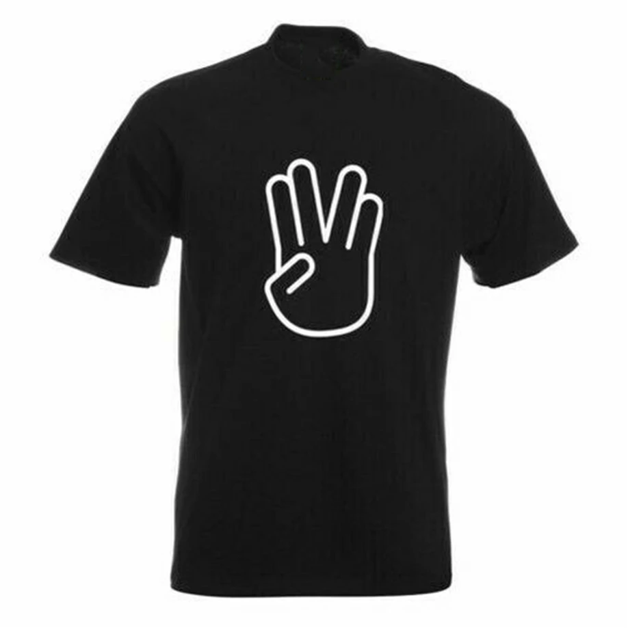 Vulkanischer Greetings T Shirt Motif Print T-Shirt Funny Design Breathable Tops Tee |