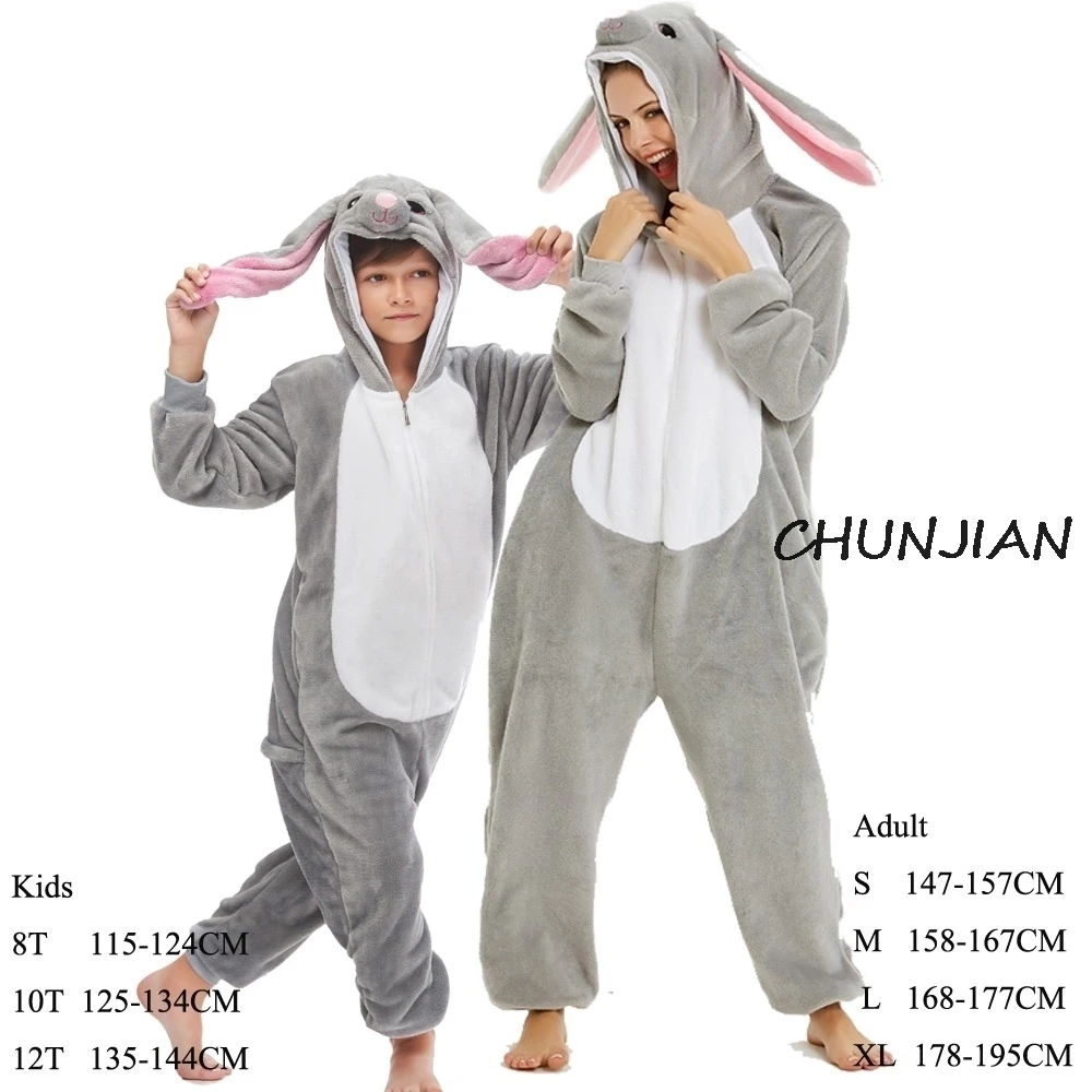 Girls Rabbit Animal Kigurumi Pijamas For Adult Boys Blanket Sleeper Onesie Unicorn Kids Piglet Costume Kids Onesie Girls Rabbit Animal Kigurumi Pijamas For Adult Boys Blanket Sleeper Onesie Unicorn Kids Piglet Costume Kids Onesie