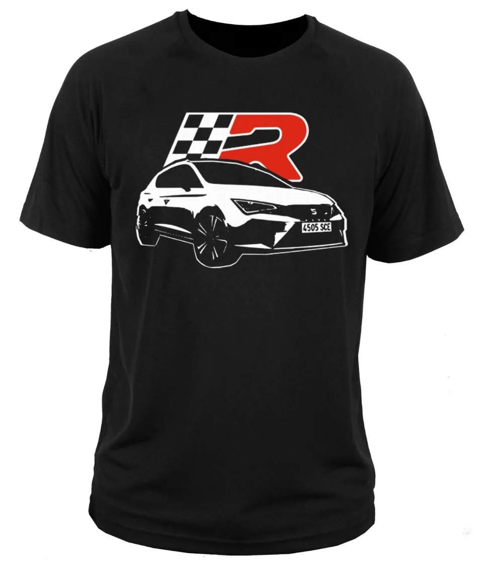 T-Shirt 2019 Fashion Men Fashion Design Free Shipping T Shirt T-Shirt Seat Leon \ Cupra Cordoba Ibiza Altea Toledo men Suit