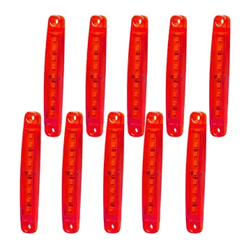 

Auto Car Truck Tail Trailer Lamp Dc 24V 10x Red LED Side Clearance Marker Light Car Truck Tail Trailer Lamp