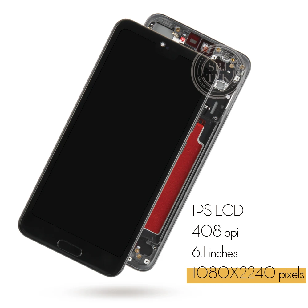 Ips для huawei P20 Pro lcd Сенсорная стеклянная панель для huawei P20 Plus дисплей CLT-AL00L сенсорный экран Рамка CLT-AL01 Запасная часть