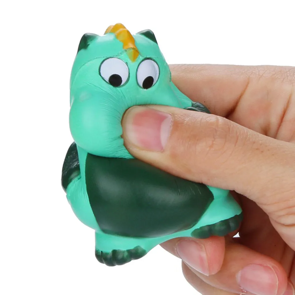 Kawaii Squishies мультфильм Динозавр медленно поднимающийся крем Ароматические игрушки для снятия стресса мультяшная игрушка-Динозавр для детей L1223