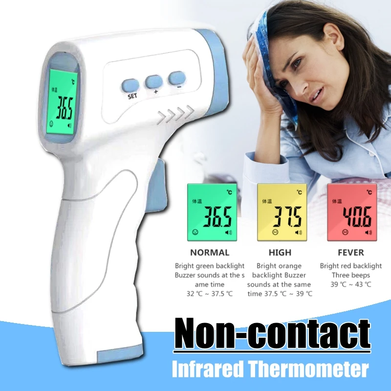 

Muti-fuction Baby/Adult Digital Termomete Infrared Forehead Body Thermometer-Gun Non-contact Temperature Measurement Device