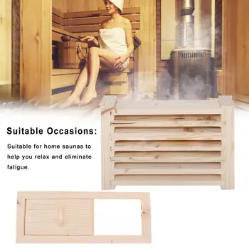 

Sauna Air Vent Set Sauna Room Equipment Accessories