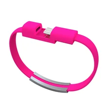 ^^Best Offers 	For Type-c Concise Solid Color USB Plastic Portable Travel Lightweight Bracelet Data Cable White	
