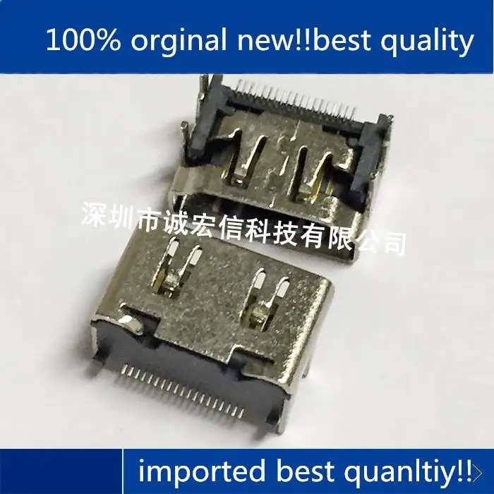 

10 шт. оригинальный новый патч-гнездо HDMI гнездо 2013978-2 19P DVI HDMI интерфейс оригинальный спот