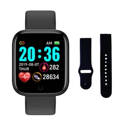 Y68 Smart Watch Blood Pressure Monitor Smart Clock D20 Waterproof Sport Smartwatch Watch for Android IOS Y68 Smart Watch Blood Pressure Monitor Smart Clock D20 Waterproof Sport Smartwatch Watch for Android IOS