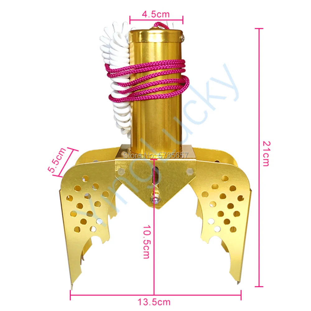 Metal Cranes Machine Claws with Coils, Crane Parts, Fun Games Claw, Candy Catcher, Arcade Gantry Assembly Claw