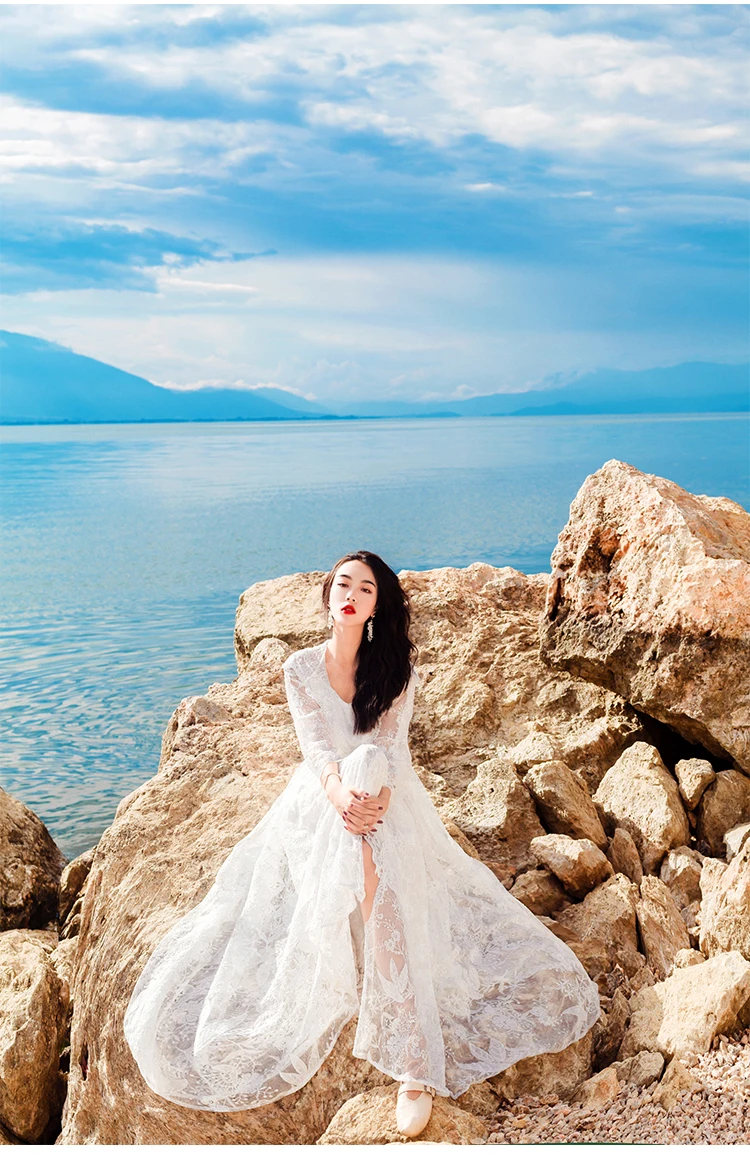 Летнее платье в Корейском стиле; Новое поступление; vestidos; ; кружевное платье с вышивкой в виде кленового листа; свободный пояс; жакет+ кружевное платье на бретельках; Fema
