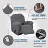 Red Wine Waterproof Elastic Recliner Chair Cover All-inclusive Massage Sofa Couch Cover For Living Room 13 Colors 5