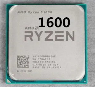 

AMD Ryzen 5 1600 R5 1600 3.2 GHz Six-Core Twelve Thread 65W CPU Processor YD1600BBM6IAE Socket AM4