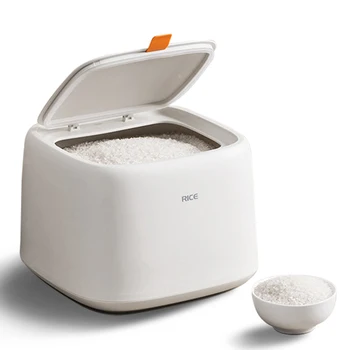 

10Kg Rice Storage Bucket Box ,Kitchen Insect-proof/Moisture-proof,Sealed Rice Cylinder ,For Kitchen Grain or pet Food