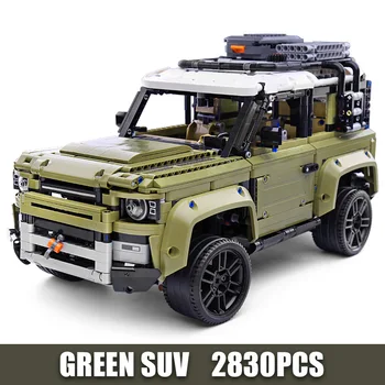

Technic Car Compatible With Lepining 42110 Land SUV Car Rover Defender Assembly Car Model Kids Christmas Toys Building Block