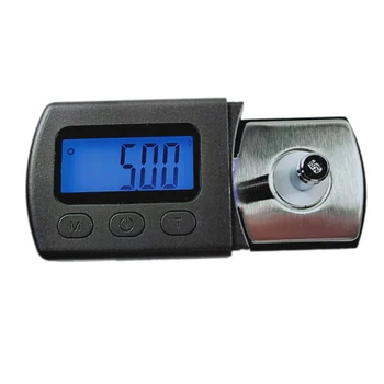 

Mini Weight Gauge Audio Turntable LP Styles Tracking Force Gauge Scale Multifunction Digital Dynamometer Scales for Jewelry