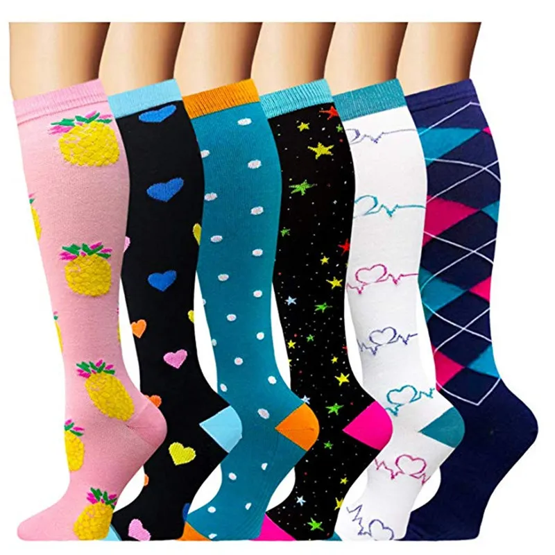 

Functional Compression Socks Crossfit Socks Business Socks Nylon Anti-swelling Stretch Outdoor Sports Compression Socks