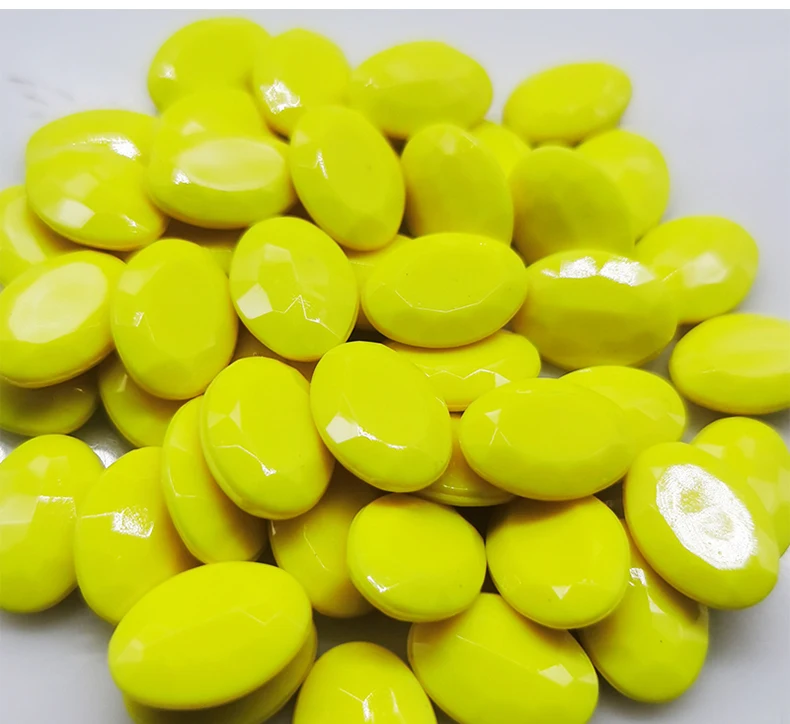 Description Picture 3 of itemAll Size Colors Oval  Acrylic Beads For Garment Craft Charm Beads Loose Bracelet Necklaces Jewelry Making