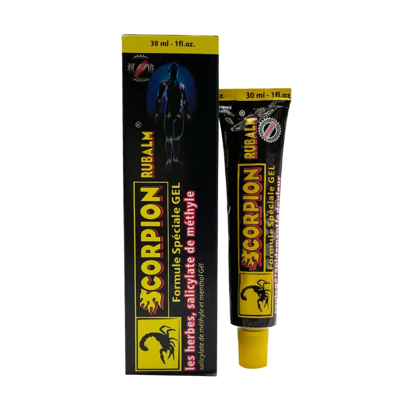 Scorpion rubalm pain relief ointment Shoulder pain Neck pain Headache Back joint bruises Sprains pain relief cream