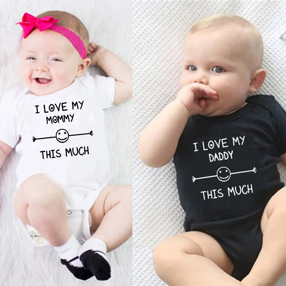 Baby Clothes Bodysuit Daddys Bodysuit Infant Love Daddy Baby Jumpsuit Love Daddy Bodysuits