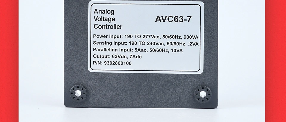 Avr 200kva регулятор напряжения AVC63-7 генератор avr 3 фазы