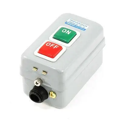 

380V 10A/220V 15A ON/OFF 3 Phase 3P Self-Locking Power Push Button Switch