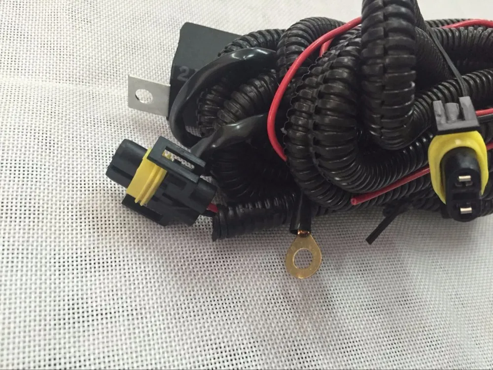 Fog Lamp Wiring Harness for VW New Polo Golf Jetta MK5 MK6 100CM