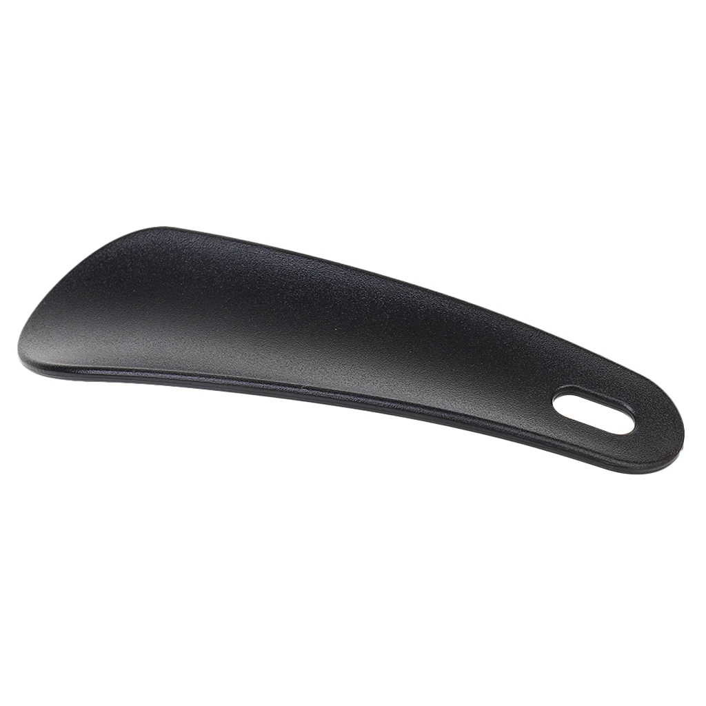 2x Plastic Pro Long Shoe Horn Travel Pocket Shoehorn Lifter Black New