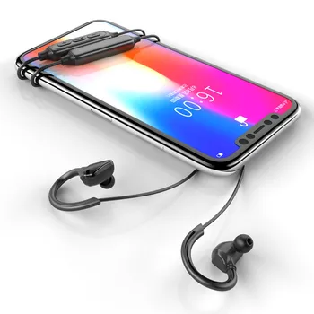 

High Quality Bluetooth Earphone Neckband Wireless Headphones Ear Hook Sport Headset with Mic for Phone Xiaomi iPhone Stereo Earb