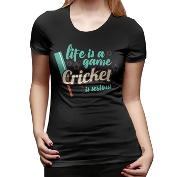 

Women T-shirt Summer Cricket Game Top Slim Short Sleeve T Shirt Women Casual Tops Tee Female Vintage Tee Harajuku Streetwear