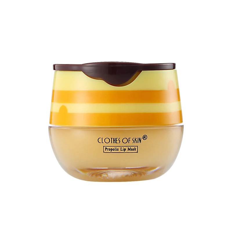 

Propolis Lip Sleeping Mask Skin Care Exfoliator Lips Balm Moisturizing Nourish Lip Plumper Hydrating Cream Lips Care