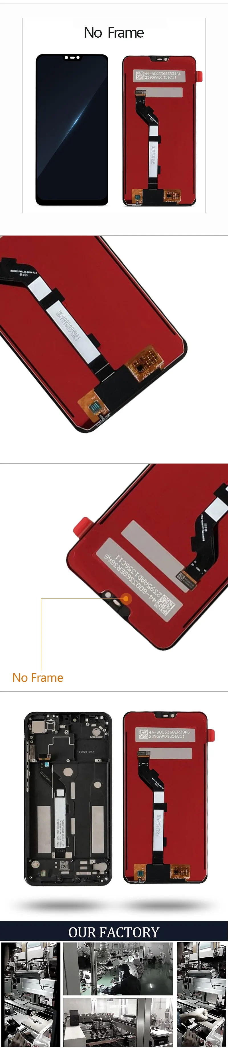 6,2" для Xiaomi mi 8 Lite mi 8X8 Youth ЖК-дисплей сенсорный дигитайзер Запасные части Fpr mi 8 Lite дисплей с рамкой