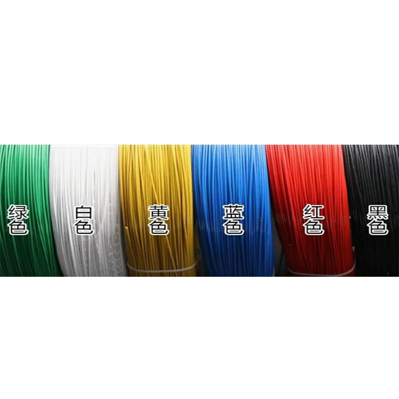 a ácido, 50m 100m, alta temperatura, fio de cobre tingido