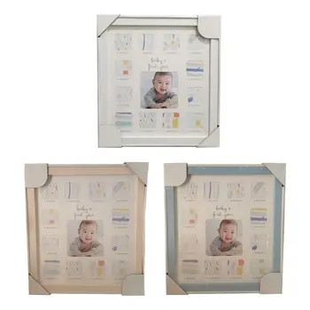 

Baby 12 Months Commemorate Photo Frame Multi-function Wall Hanging Ornament P31B