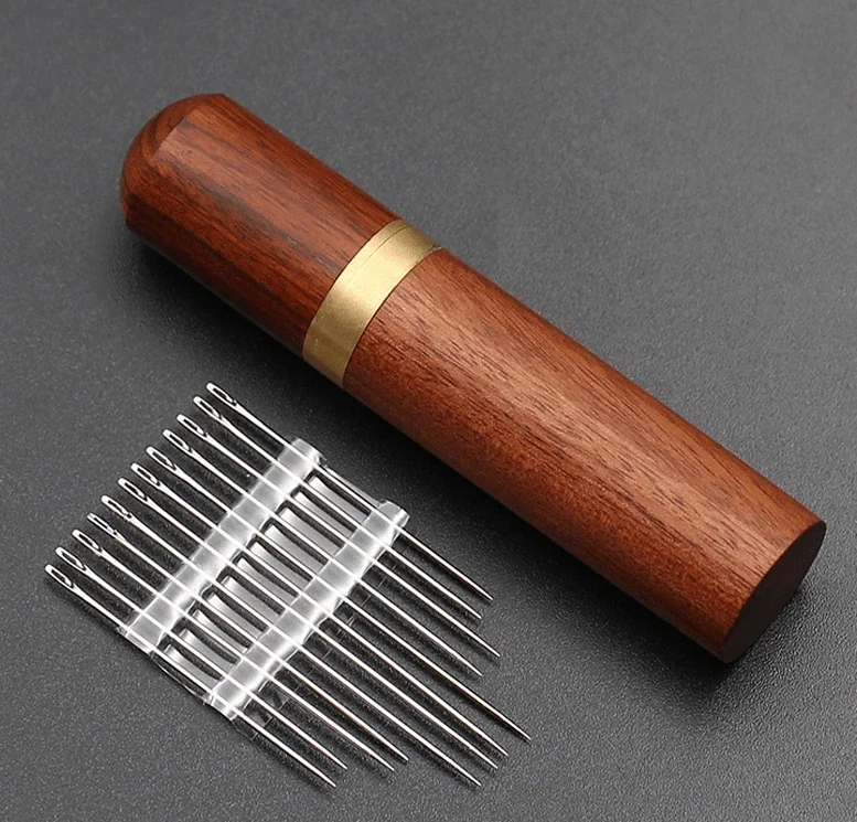 12/24 шт. иглы для слепых боковое отверстие швейная Self threading само резьбы пошива одежды легко пройти