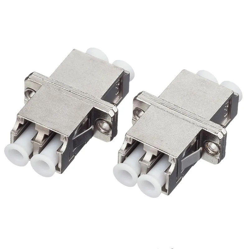 

100PCS/lot LC/UPC Duplex Multimode SC Type Fiber optic Adapter LC Optical fiber coupler