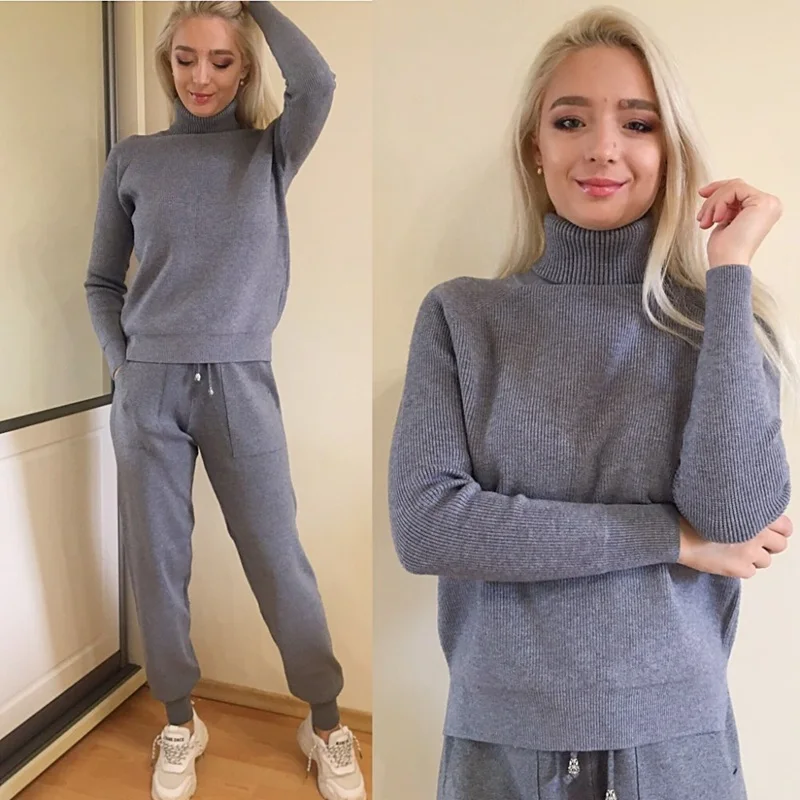 

Women Sweater Winter Warm Female Jumper Thick Christmas Sweaters Ribbed Knitted Pullover Top Pull Hiver Femme