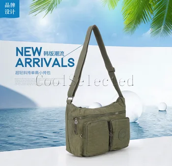 

Luxury Women Bags Kipled Original Designer Nylon Bolsas Mujer Female Shoulder Bags Solid Black Crossbody Bags small backpack