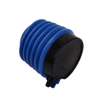 

5 In 1 Foot Step Operated Fitness Ball Inflatable Toy Blue ABS Inflator Air Pump