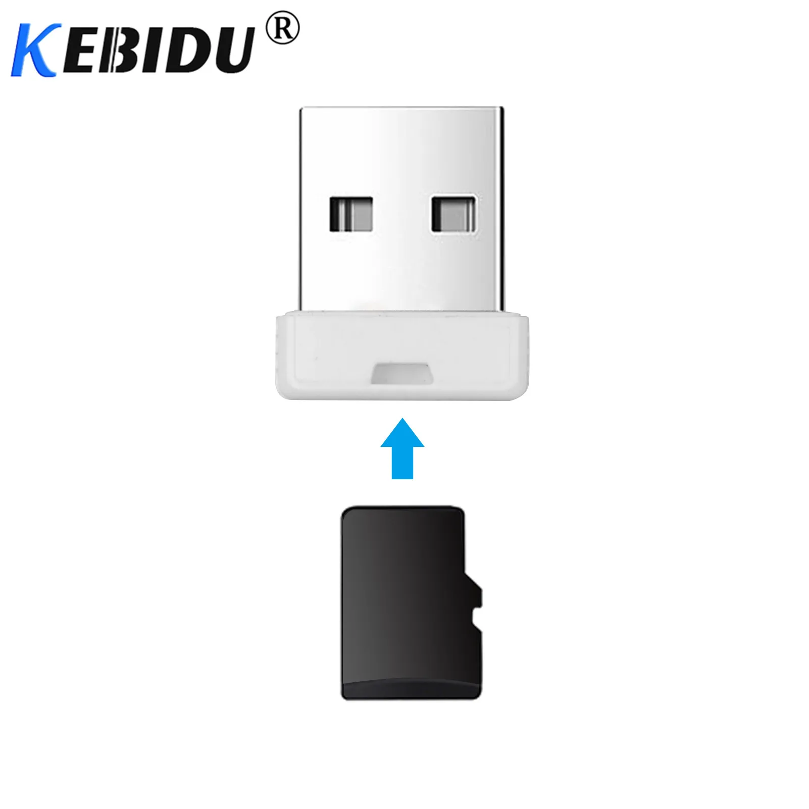 Кардридер Kebidu Mini Суперскоростной USB 2 0 Micro SD/SDXC TF кардридер адаптер высокого