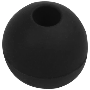 

14pcs Silicone Earbuds Cover Bullet head shape Compatible With Most In Ear Headphone medium Black.