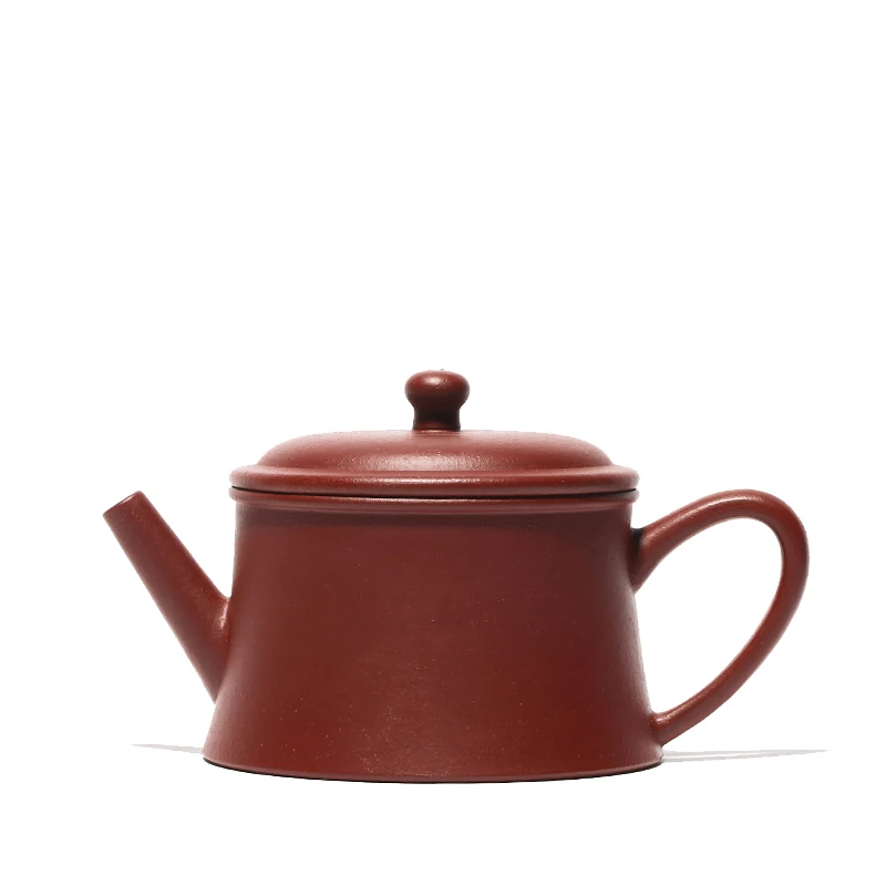 

200ML Chinese Yixing Purple Sand Qing Yun Teapot Teaset Hand Made Pot Coarse Sand Tea Set 188 Ball Hole Filter Tea Ceremony Gift