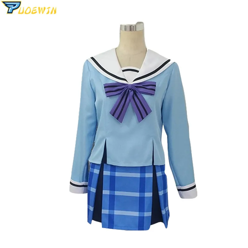 

Happy Sugar Life Koube Shio Cosplay Costume Women Costume Girls School Uniforms Sailor Suits Custom Made