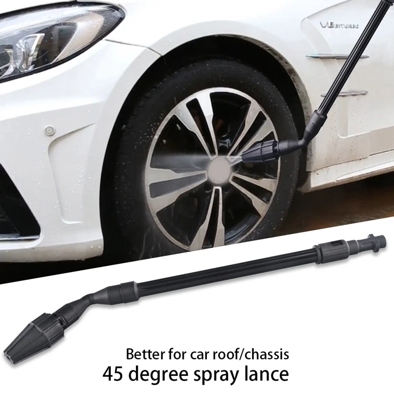 Car Washer Water Spray-Gun Lance Nozzle with Brushes High Pressure Cleaner Set